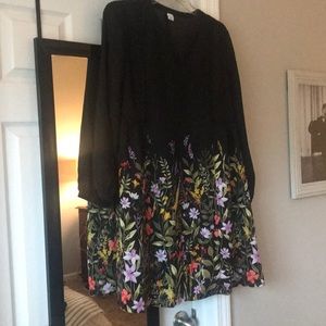 SPRING SALE Flowy floral dress